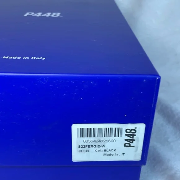 P448 Women's Fergie Black EUR 37 US‎ (E 542) - Picture 5 of 16